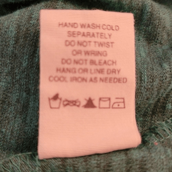 Chelsea & Violet Green Owl Foil Print Tee Medium (2597) - Picture 6 of 6